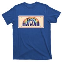 Enjoy Hawaii Car Plate T-Shirt