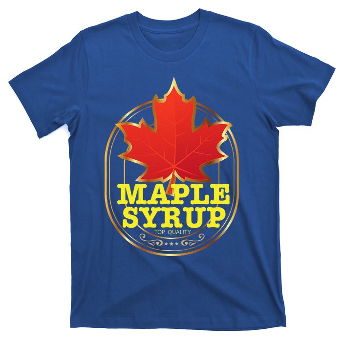 Easy Halloween Costume Maple Syrup Funny Group Costume T-Shirt