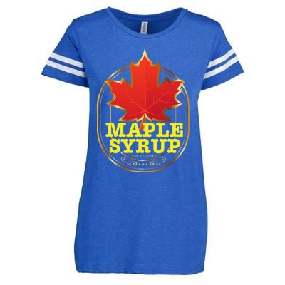 Easy Halloween Costume Maple Syrup Funny Group Costume Enza Ladies Jersey Football T-Shirt