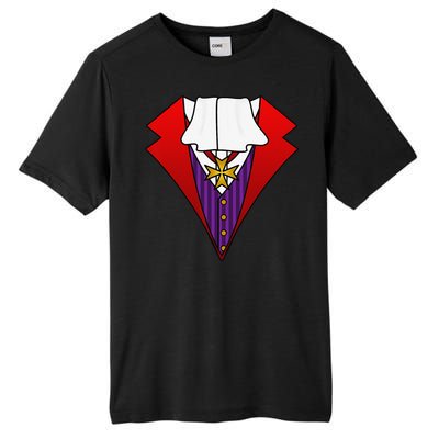 Easy Halloween Costumes Dracula Tuxedo Vampire Costume Tall Fusion ChromaSoft Performance T-Shirt