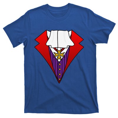 Easy Halloween Costumes Dracula Tuxedo Vampire Costume T-Shirt