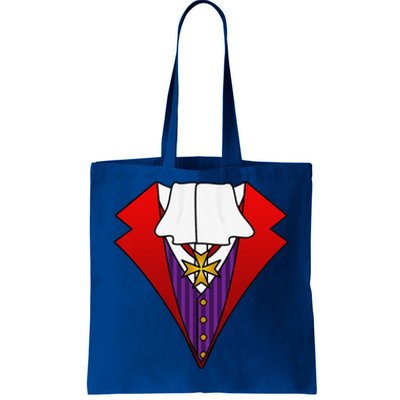 Easy Halloween Costumes Dracula Tuxedo Vampire Costume Tote Bag