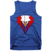 Easy Halloween Costumes Dracula Tuxedo Vampire Costume Tank Top