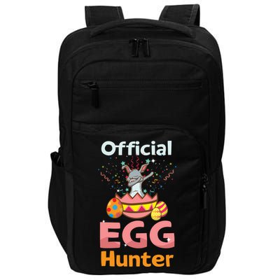 Egg Hunter Dabbing Rabbit Design Easter Egg Cool Gift Impact Tech Backpack