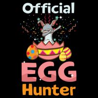 Egg Hunter Dabbing Rabbit Design Easter Egg Cool Gift Bucket Hat