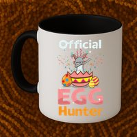 Egg Hunter Dabbing Rabbit Design Easter Egg Cool Gift Mug