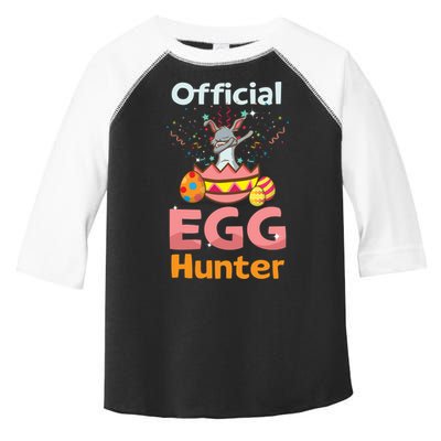Egg Hunter Dabbing Rabbit Design Easter Egg Cool Gift Toddler Fine Jersey T-Shirt