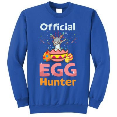 Egg Hunter Dabbing Rabbit Design Easter Egg Cool Gift Sweatshirt