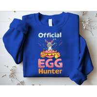 Egg Hunter Dabbing Rabbit Design Easter Egg Cool Gift Sweatshirt
