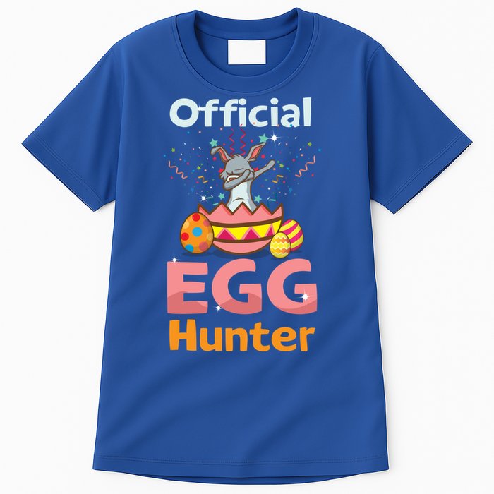 Egg Hunter Dabbing Rabbit Design Easter Egg Cool Gift Tall T-Shirt