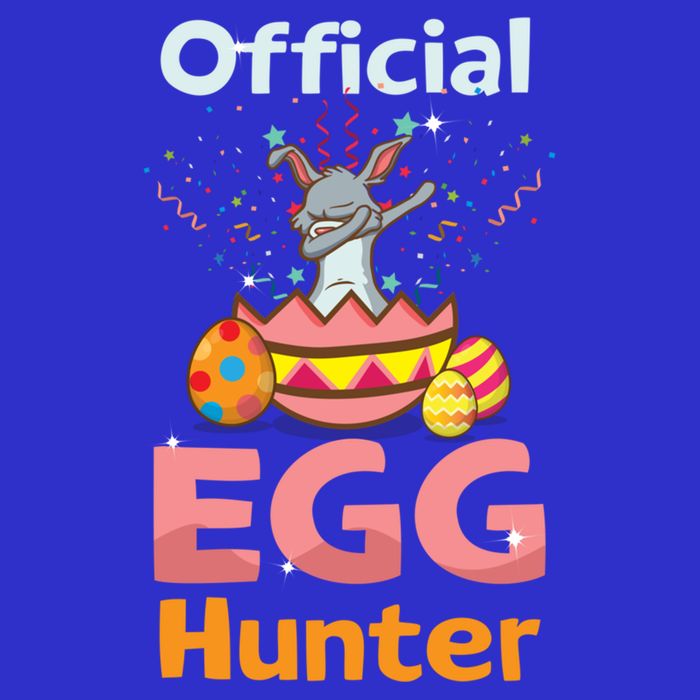 Egg Hunter Dabbing Rabbit Design Easter Egg Cool Gift 16 in Basic Backpack