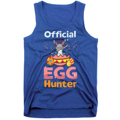 Egg Hunter Dabbing Rabbit Design Easter Egg Cool Gift Tank Top