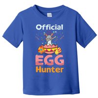 Egg Hunter Dabbing Rabbit Design Easter Egg Cool Gift Toddler T-Shirt
