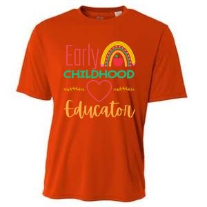 Early Hood Educator Preschool Teacher Funny Gift Cooling Performance Crew T-Shirt