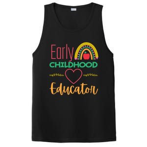 Early Hood Educator Preschool Teacher Funny Gift PosiCharge Competitor Tank