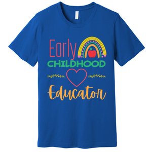 Early Hood Educator Preschool Teacher Funny Gift Premium T-Shirt