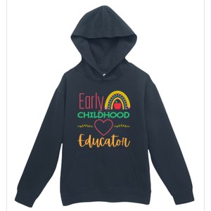 Early Hood Educator Preschool Teacher Funny Gift Urban Pullover Hoodie