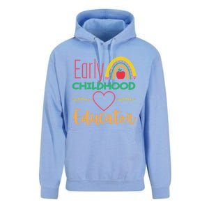 Early Hood Educator Preschool Teacher Funny Gift Unisex Surf Hoodie