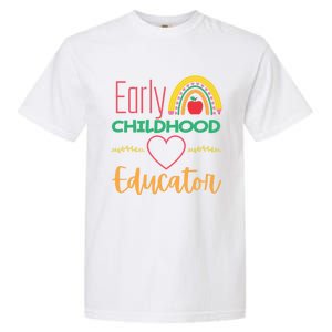 Early Hood Educator Preschool Teacher Funny Gift Garment-Dyed Heavyweight T-Shirt