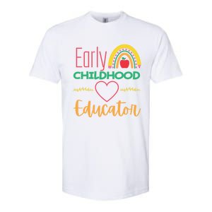 Early Hood Educator Preschool Teacher Funny Gift Softstyle CVC T-Shirt