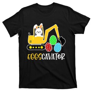 EggsCavator Happy Easter Funny Excavator Hunting Egg Gifts T-Shirt