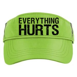 Everything Hurts Adult Drive Performance Visor