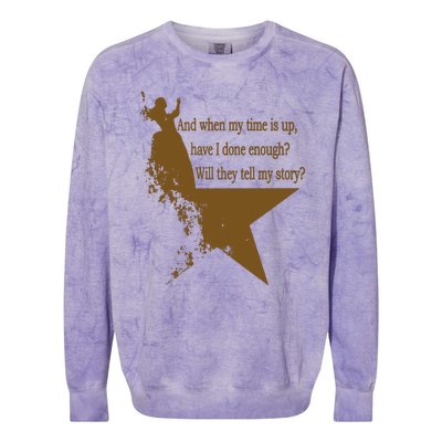 Eliza Hamilton Colorblast Crewneck Sweatshirt