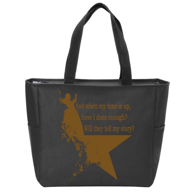 Eliza Hamilton Zip Tote Bag