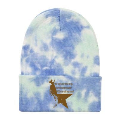 Eliza Hamilton Tie Dye 12in Knit Beanie