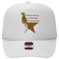 Eliza Hamilton High Crown Mesh Back Trucker Hat