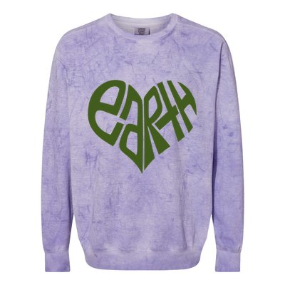 Earth Heart Colorblast Crewneck Sweatshirt