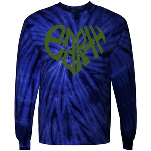 Earth Heart Tie-Dye Long Sleeve Shirt