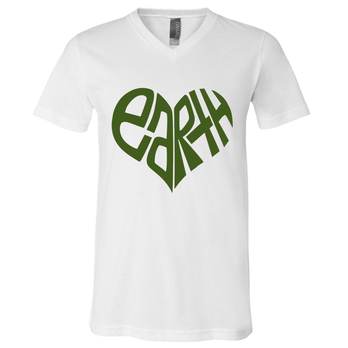 Earth Heart V-Neck T-Shirt