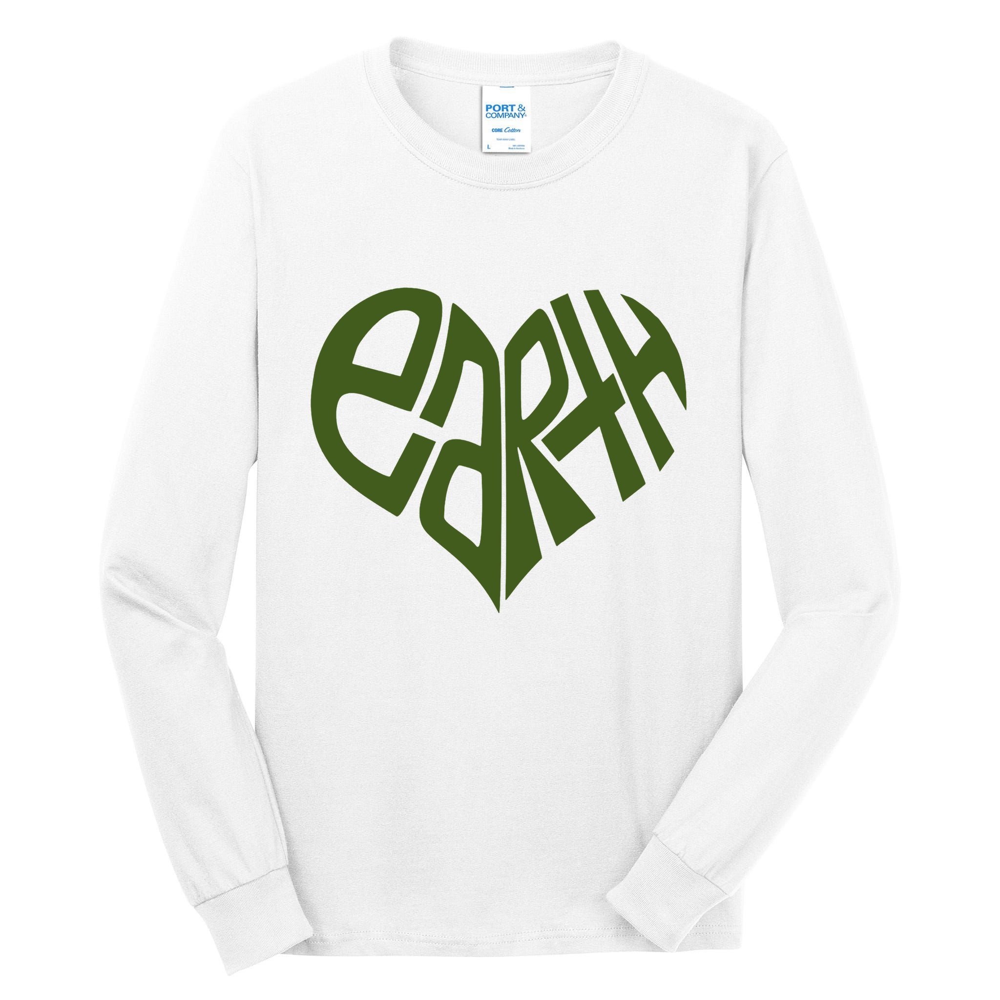 Earth Heart Tall Long Sleeve T-Shirt