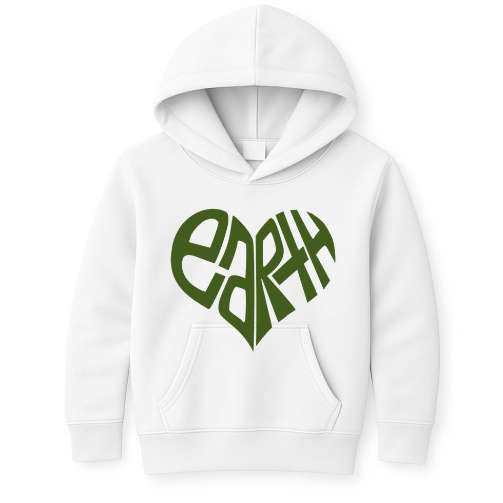 Earth Heart Kids Hoodie