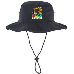 EggsCavator Happy Easter Funny Excavator Hunting Egg Legacy Cool Fit Booney Bucket Hat