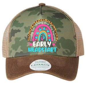 Early Headstart Early Childhood Edu Teacher Back To School Legacy Tie Dye Trucker Hat