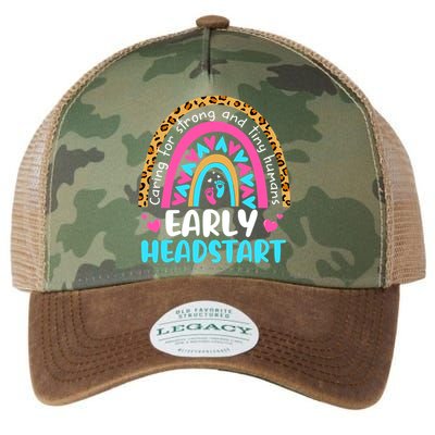 Early Headstart Early Childhood Edu Teacher Back To School Legacy Tie Dye Trucker Hat
