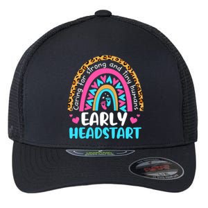 Early Headstart Early Childhood Edu Teacher Back To School Flexfit Unipanel Trucker Cap