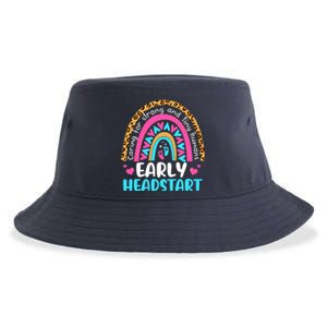 Early Headstart Early Childhood Edu Teacher Back To School Sustainable Bucket Hat