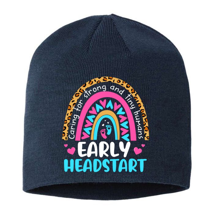 Early Headstart Early Childhood Edu Teacher Back To School Sustainable Beanie