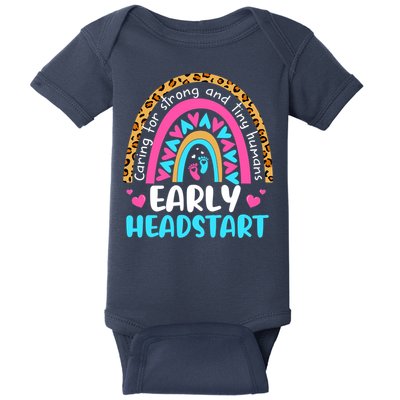 Early Headstart Early Childhood Edu Teacher Back To School Baby Bodysuit