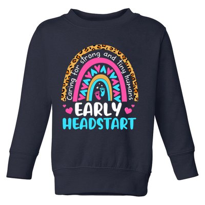 Early Headstart Early Childhood Edu Teacher Back To School Toddler Sweatshirt
