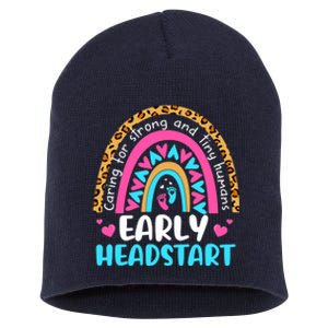 Early Headstart Early Childhood Edu Teacher Back To School Short Acrylic Beanie