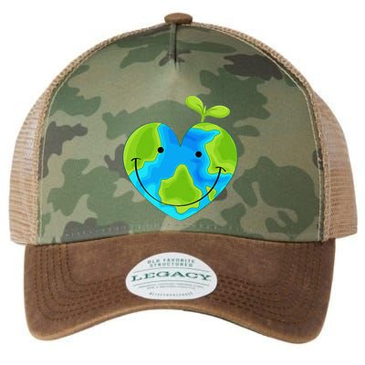 Earth Heart Earth Day Legacy Tie Dye Trucker Hat