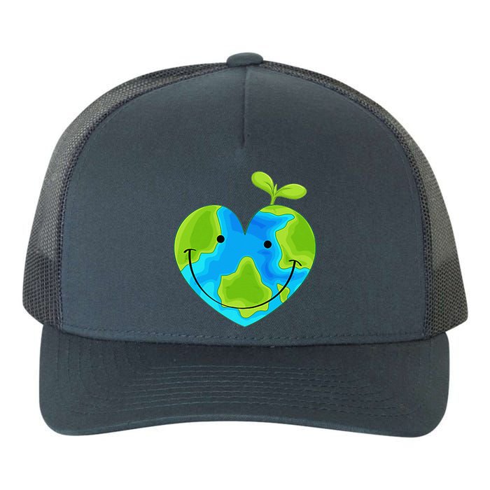 Earth Heart Earth Day Yupoong Adult 5-Panel Trucker Hat