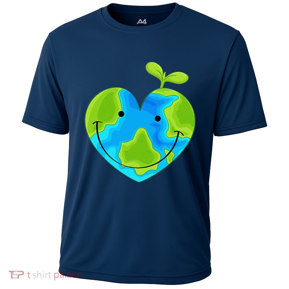 Earth Heart Earth Day Performance Shirt