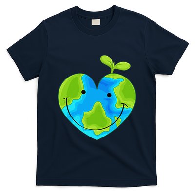 Earth Heart Earth Day T-Shirt