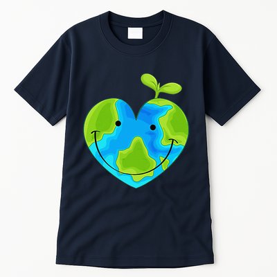 Earth Heart Earth Day Tall T-Shirt