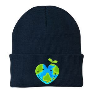 Earth Heart Earth Day Knit Cap Winter Beanie